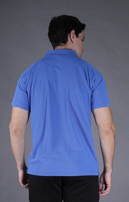 Sapphire Collar Neck T-Shirt for Men |  Half Sleeve, Regular Fit - Image 2