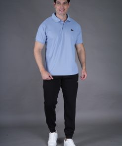 Men’s Regular Fit Collar Neck T-Shirt |  Silicone Wash, Half Sleeve