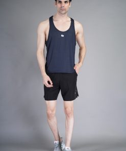 Men’s Singlet with Deep Shoulder | 100% Polyester, Abstract Print